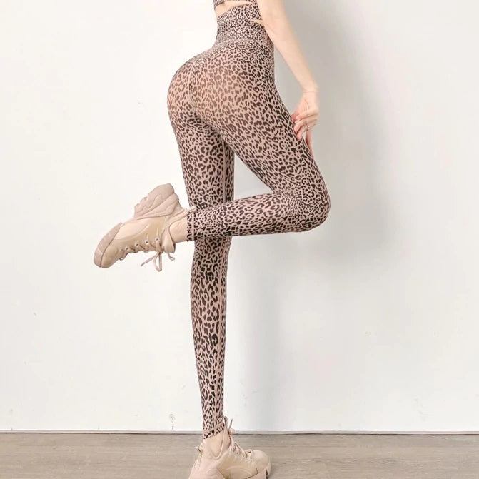 ZASUWA Leopard Print Tight Leggings Z004 – VOGABAR